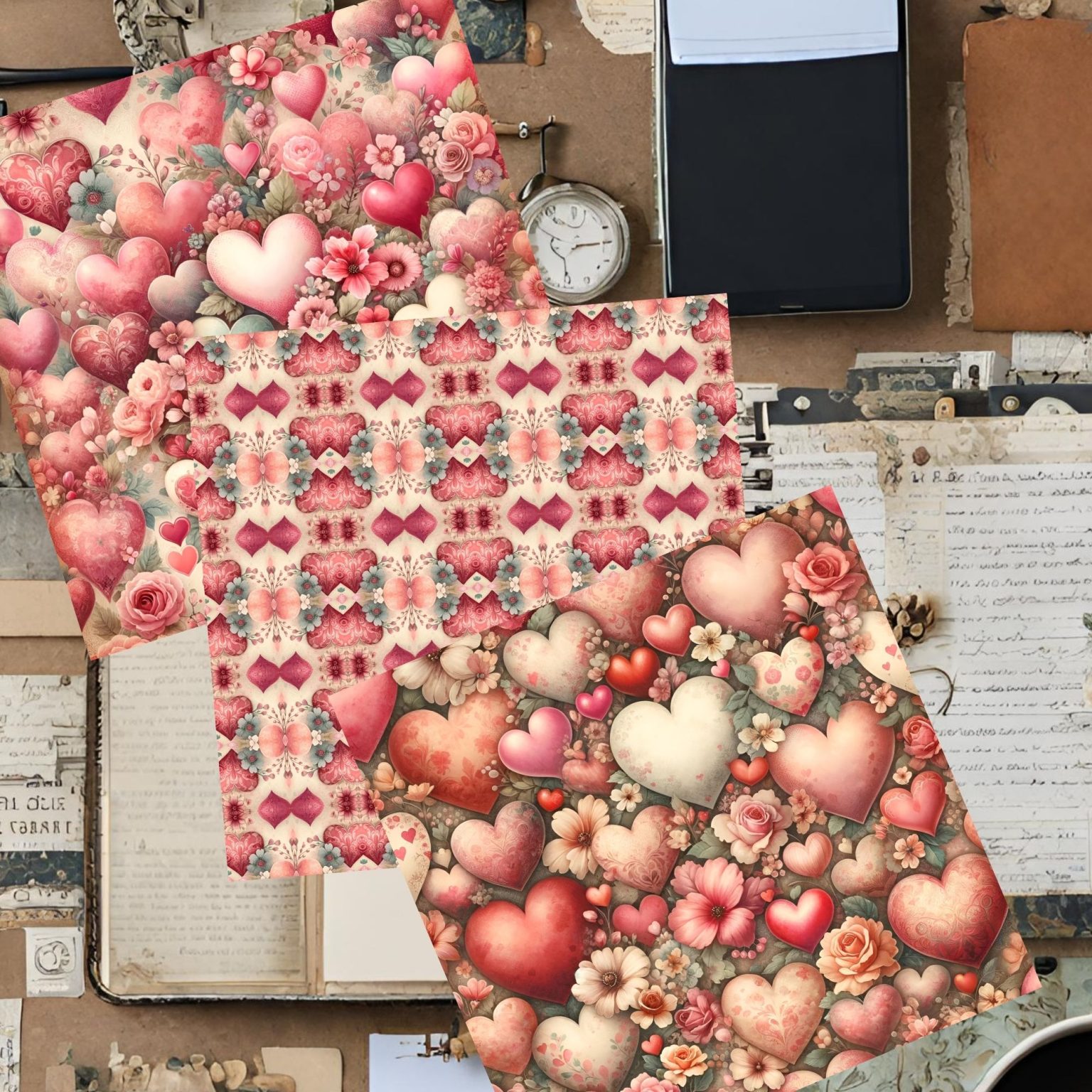Scrapbook Paper With Lines: Decorative Craft Paper For Scrapbooking Or...