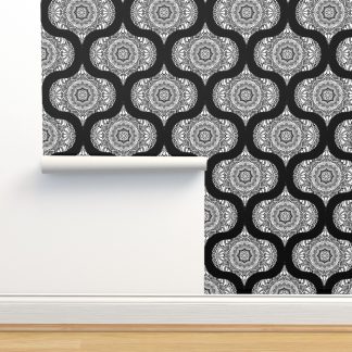 12” Monochrome Mandala ...