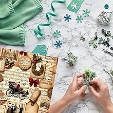 Vintage Paper Crafting Sheets