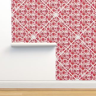 24” Red Berries Retro F...