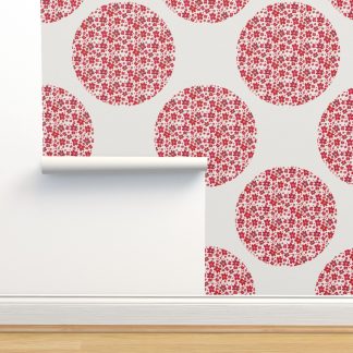 24” Red Berries Retro F...