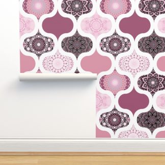 Large Dusky Rose Dot Ma...