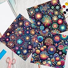 Vibrant Crafting Paper