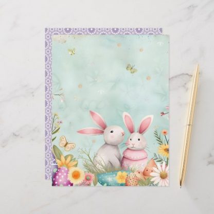 Whimsical Easter Backgrounds Scrapbook Paper
