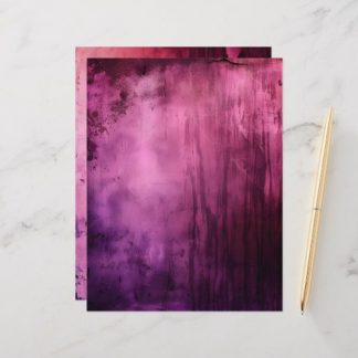 Pink & Purple Grungy Background Scrapbook Paper