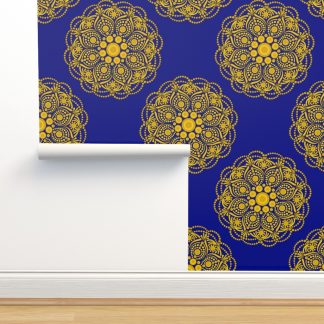 24” Navy and Gold Night...