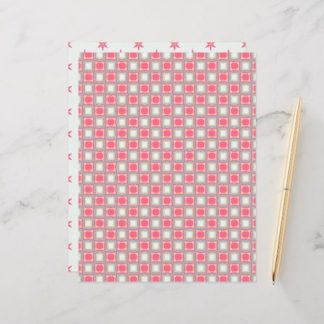 Sunset on Sea Geometric Patterns Scrapbook Paper