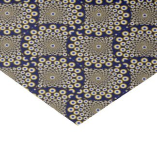 We Are Watching You Navy And Gold Art Deco Craft Tissue Paper
