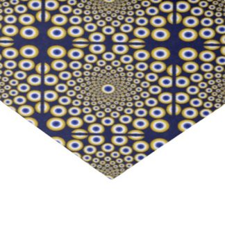 We Are Watching You Navy And Gold Tiled Craft Tissue Paper