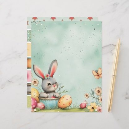 Whimsical Easter Backgrounds Scrapbook Paper