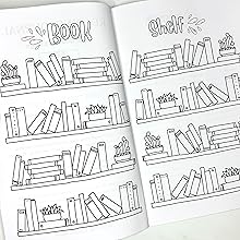 Colouring Bookshelf