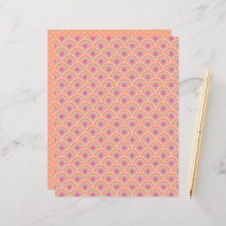 Circball Sunset on Sea Dot Mandala Scrapbook Paper