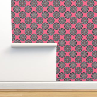 6” Vivid Pink Sunset on...