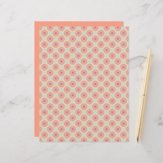 Circball Sunset on Sea Dot Mandala Scrapbook Paper