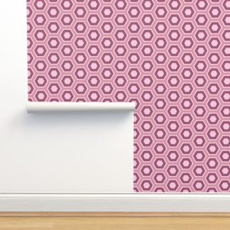 Geometric Dusky Rose Co...
