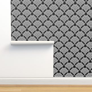 6” Monochrome Mandala A...