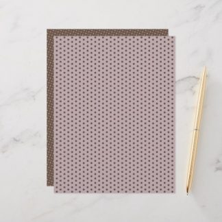 Geometric Warm Neutrals Flowers Scrapbook Paper