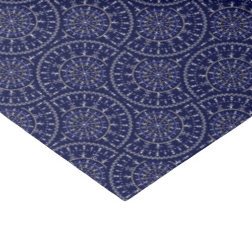 Scandinavian Ditsy Winter Navy & Gold Art Deco Tissue Paper