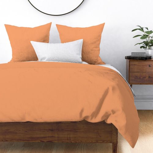 Pantone Pumpkin Safari Sunset Solid