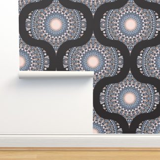 24” Ornate Apricot Sere...