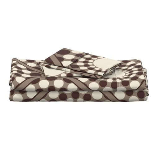 24” Chocolate Drops Night Swim and Molasses Diamond Tile - Large