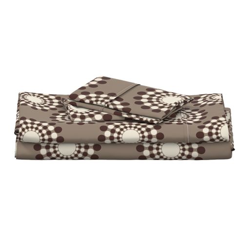 12” Chocolate Drops Night Swim and Molasses Polka Dot - Medium