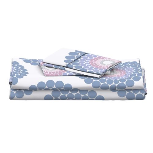 24” Radiant Intangible Polka Dot Mandala - Large