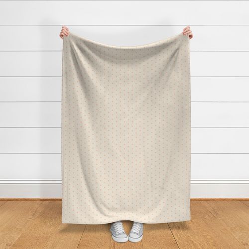 Geometric Peach Plethora Peach Fuzz Pristine Polka Dots