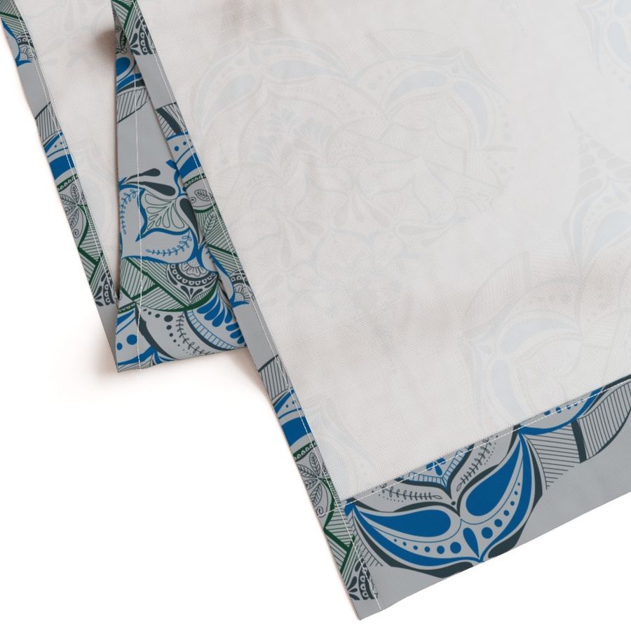 24” Ultra Steady Mandala Grey Retro Ogee - Large