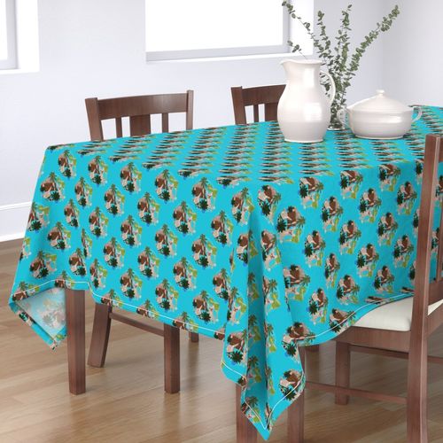 6” Chihuahuas Cabanas And Cocktails Polka Dots - Small