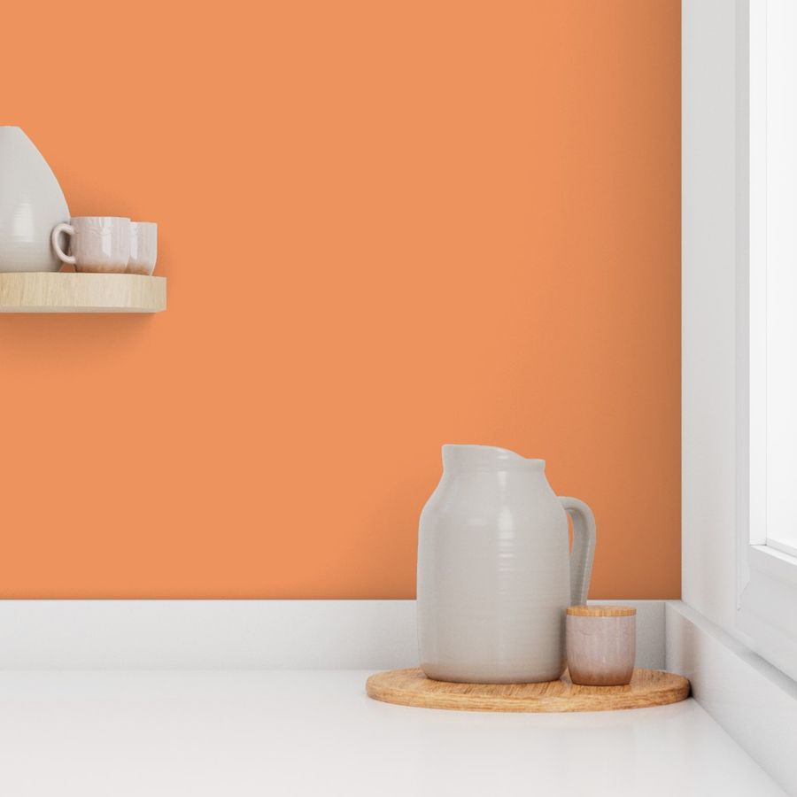 Pantone Muskmelon Aegean Summer Solid