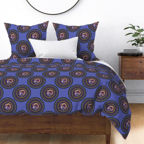 Medium Whimsical Aries Polka Dot Mandala