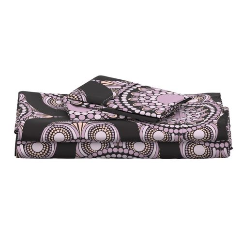24” Intangible Apricity Dot Mandala Ogee - Large