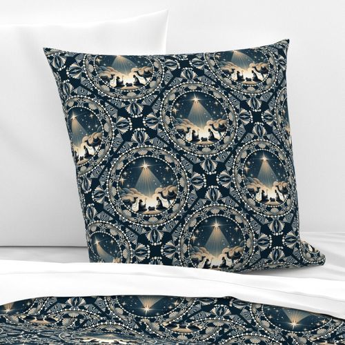 Medium Star Of Wonder Dot Mandala Diamond Tile