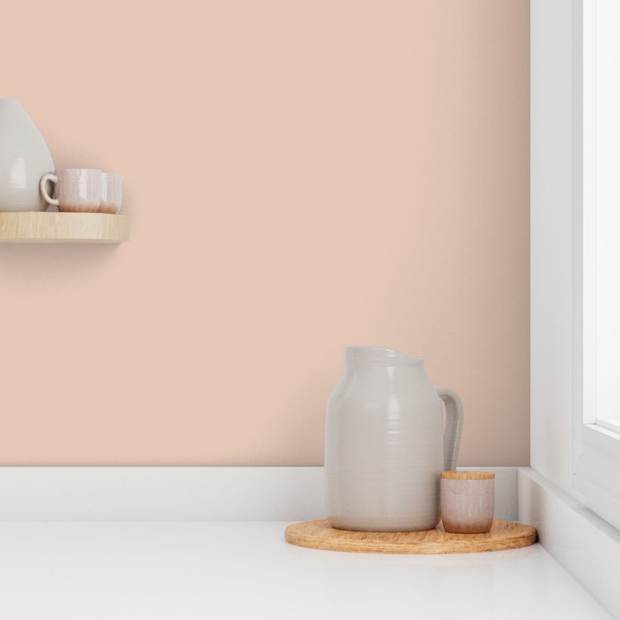 Pantone Cream Tan Relaxed Elegance Solid
