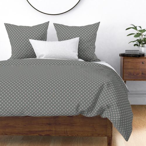 Ditsy Abstract Accent Pantone Subtle Contrasts Dot Mandala Art Deco Fans