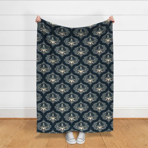 Medium Star Of Wonder Dot Mandala Mid Mod Ogee