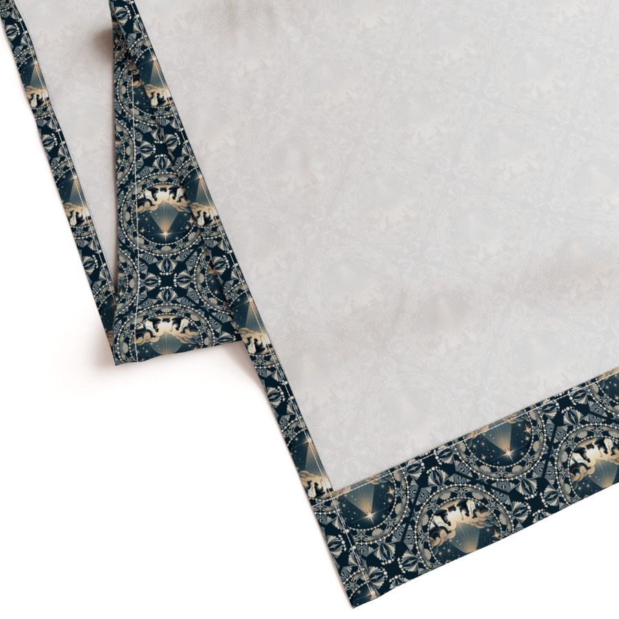 Small Star Of Wonder Dot Mandala Diamond Tile