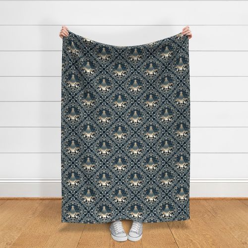 Medium Star Of Wonder Dot Mandala Diamond Tile