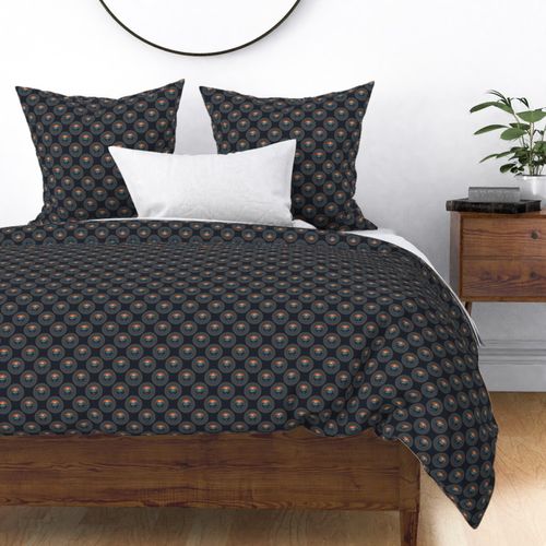 Ditsy Vintage Wilderness Polka Dot Mandala