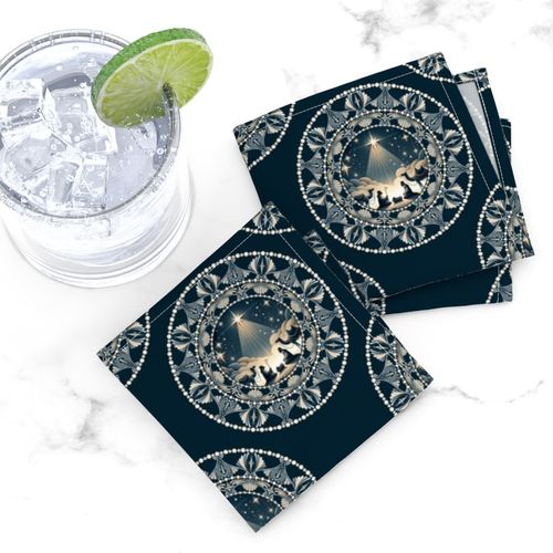 Small Star Of Wonder Polka Dot Mandala