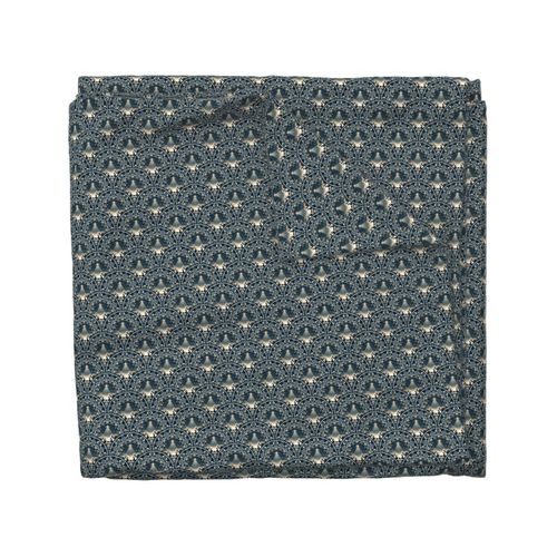 Ditsy Star Of Wonder Dot Mandala Art Deco Scallops