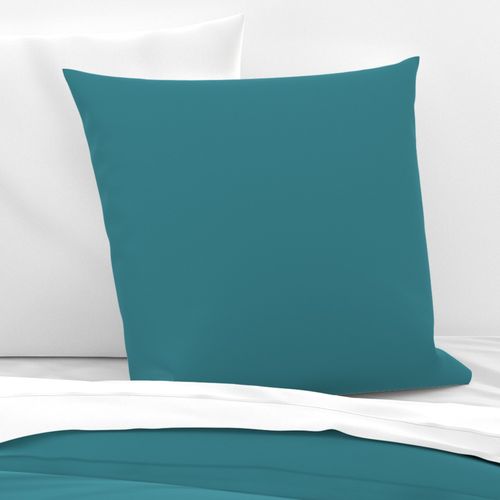 Teal Blue Retro Santa Matching Solid