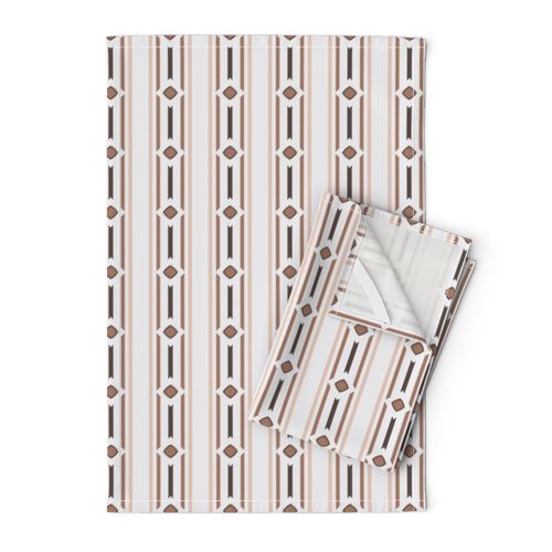Pantone Relaxed Elegance Modern Minimalist Earth Tone Vertical Stripes