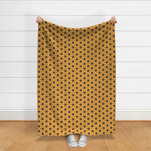 Vintage Sunflowers Disk Florets
