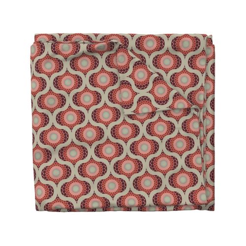 6” Radiant Fashion Week Dot Mandala Retro Ogee - Small
