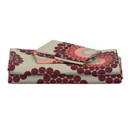 24” Radiant Fashion Week Polka Dot Mandala - Large
