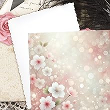 Spring Bokeh Scrapbook Paper, Junk Journal and Paper Craft Pad