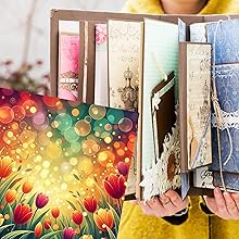 Spring Bokeh Scrapbook Paper, Junk Journal and Paper Craft Pad