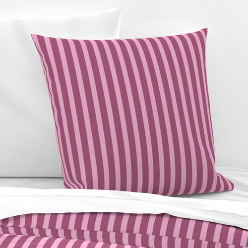 Geometric Dusky Rose Red Violet & Lilac Sachet Vertical Stripes